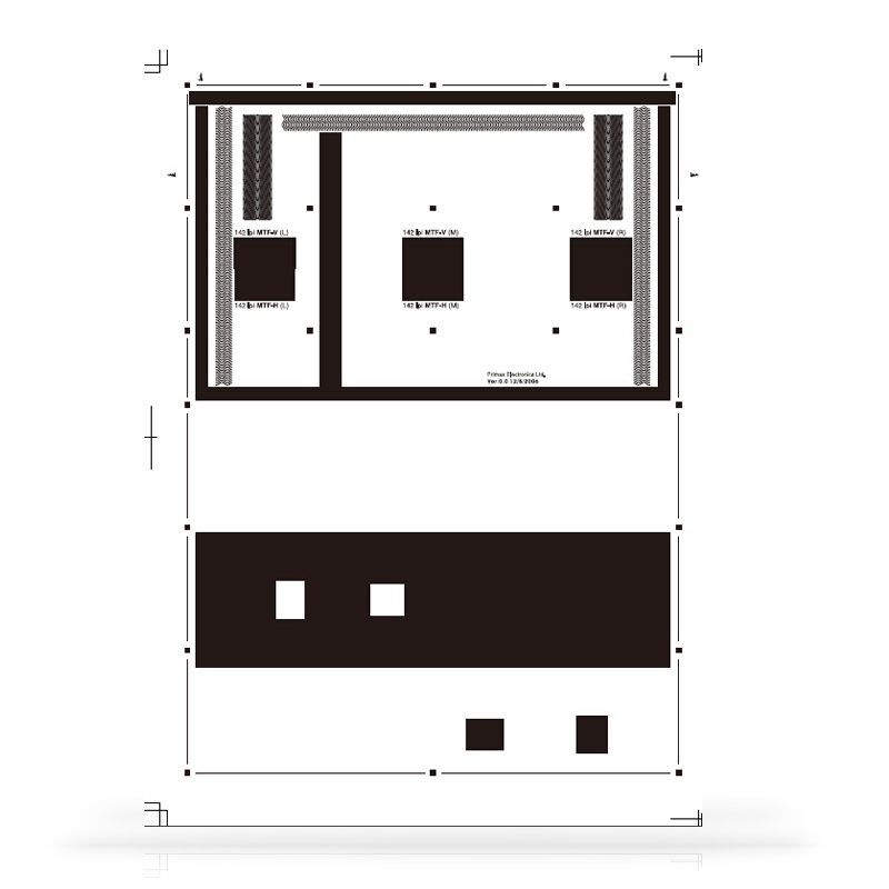  扫描仪 复印机动态测试卡