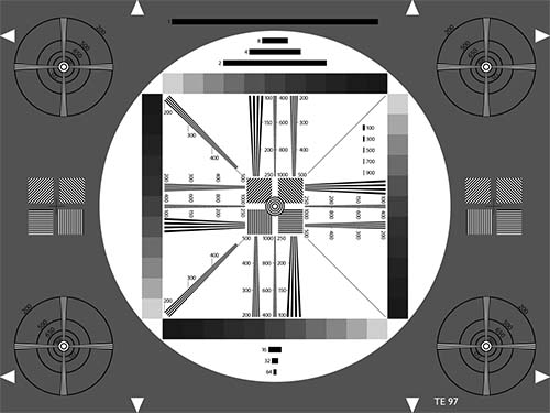 高分辨率测试卡TE097 高分辨率测试卡TE097